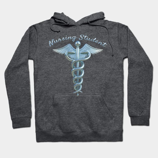 Nursing Student Nurse Hoodie by macdonaldcreativestudios